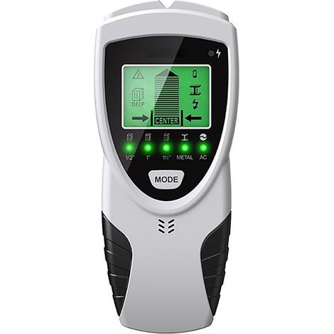 Scanner mural 5 en 1 avec écran LCD pour bois AC fil métal tuyau (1/5)