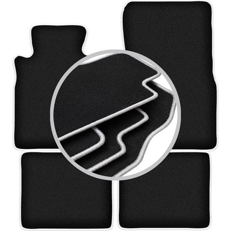 Tapis de sol Carlux argentés pour : Mercedes SD W126 berline (1979-1991) (1/5)