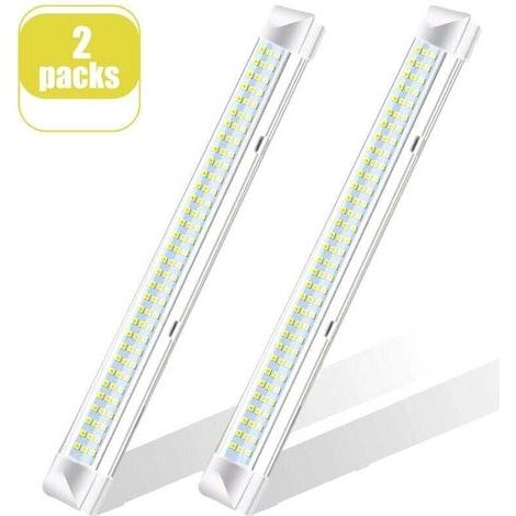 Réglette LED 108 LED 12V DC - Éclairage Lumineux 700LM pour Camping-Car avec Interrupteur ON/OFF - Universel pour Placard, Voiture, Cuisine (1/4)