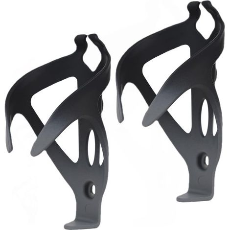 Portaborraccia leggero per bicicletta,adatto a mountain bike,bici da strada e biciclette per bambini (nero + grigio,confezione da 2) (1/5)