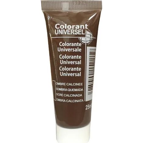 Universalfarbe, 25ml Tube, Umbra gebrannt.