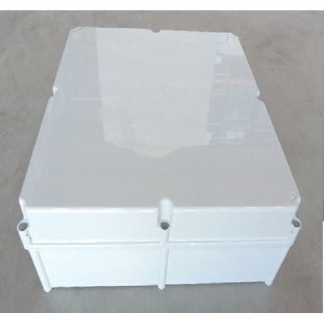 Boite étanche polyester 720x540x205mm avec couvercle opaque double isolation IK10 IP66 série MORVAN