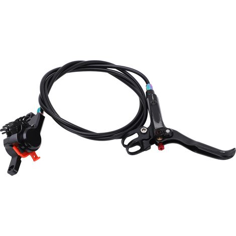 MEIJUN hydraulischer Hinterrad-Scheibenbremssattel für Mountainbikes, 160-mm-Bremsscheibe, schwarz (1/5)