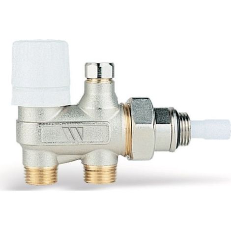WATTS - VALVOLA TERMOSTATIZZABILE 102M NICHELATA A 4 VIE DN 3/4" X 1/2" 102M12AM34