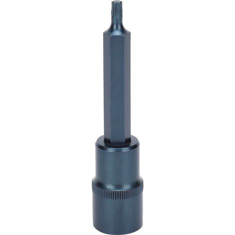Embout de tournevis Torx carré 1/2 po en acier allié S2 pour clé et outils de quincaillerie 100 mm (1/5)