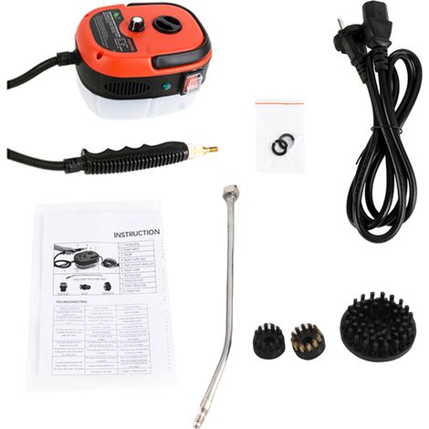 Nettoyeur à vapeur électrique Portable haute température, 1500W, 220V, pour climatiseur, nettoyage de hotte de cuisine (1/5)