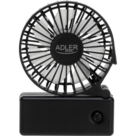 ADLER EUROPE 7336 VENTILATEUR PORTABLE POIGNÉE PLIABLE FONCTIONNE AVEC PILES AA AD 7336 (1/5)