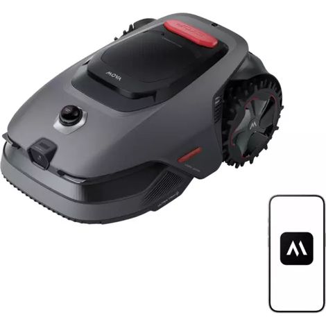 robot tagliaerba senza filo mova "lidax ultra 1000" area di taglio 1000 mq - lidar 3d