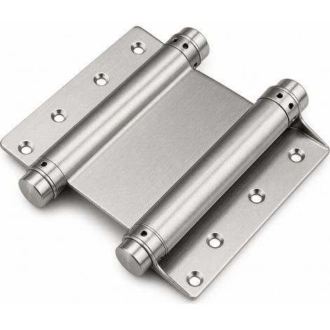 Charnière Double Action Inox 304 pour Porte Va-et-Vient 4 Pouces (1/5)