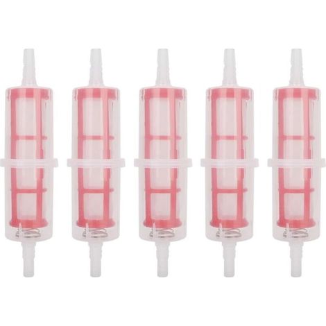 5 Pièces Filtres à Essence Universels 8–10 mm pour Chariots Élévateurs, Tondues, Voitures et Motocyclettes (1/5)