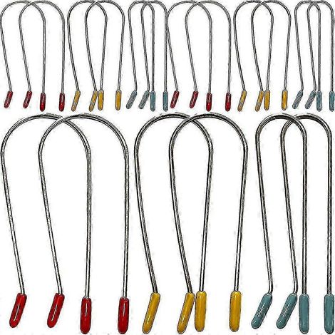 Lot de 24 pinces à friser de rechange pour usage domestique et professionnel, compatibles avec F26. (1/4)