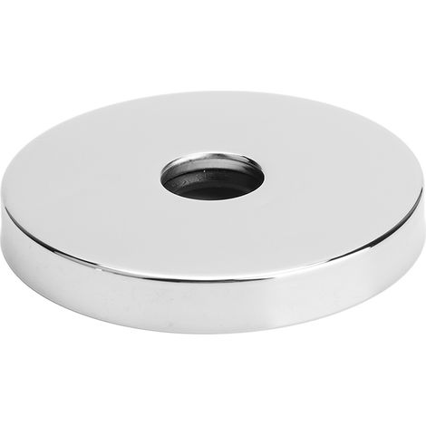 Bride de bras de douche large en acier inoxydable 304, rosace de bras de douche pour tuyau G1/2 po, remplacement électroplaqué à domicile (1/5)