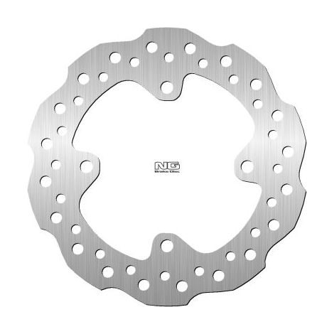 Disco de freno trasero para Honda CRF250 '17-20, 220 mm, tipo ondulado, 4 orificios de 10,5 mm.