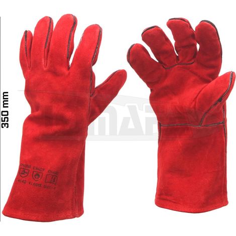 GUANTES PROFESIONALES DE SOLDADURA 350mm (1/2)
