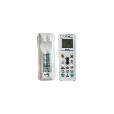 Universelle Klimaanlagen-Fernbedienung, kompatibel mit LG, Gree, Midea, Toshiba, Haier, Daikin, Hitachi usw., K-1028E universelle Klimaanlagen-Fernbedienung, Ein-Knopf-Bedienung (1/5)