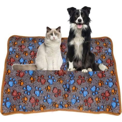 Lot de 2 muselières en nylon pour chien, réglables, rouge, taille L (1/4)