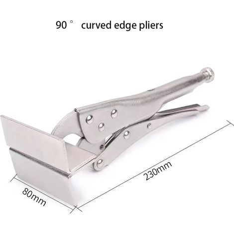 Pince pliante à angle de 90 degrés, pince de soudage pliante plate à contre-attaque, pince à sceller manuelle, pliage de tôle. (1/5)