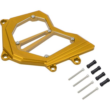 Protezione pignone anteriore in lega di alluminio (oro) per ZX10R 2011-2017 (1/2)