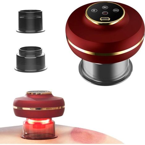 Appareil de Massage Ventouses Électrique - Contrôle de Température, Portable pour Domicile, Bureau et Voyage (1/5)
