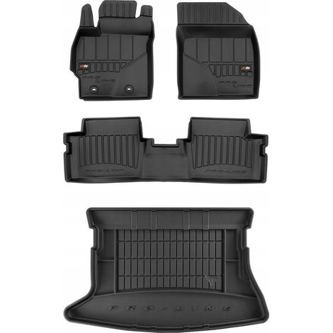 Juego de alfombrillas de goma 3D para Toyota Auris 1 HB 2006-2012 (1/5)