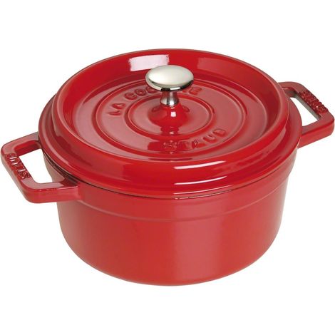Staub 22cm Gusseisen Bräter Kirschrot (1/5)