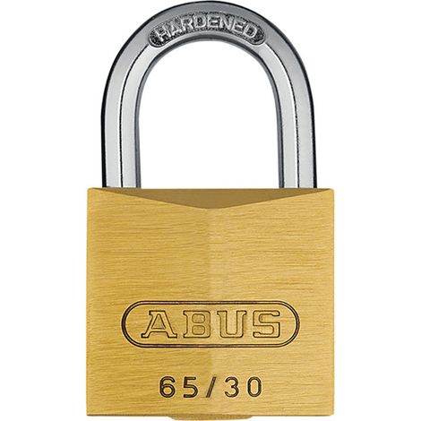 65/30mm Brass Padlock