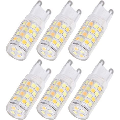 Lot 10 ampoules G9 5W 52LED – 220V – dissipation rapide – plafonnier (1/5)