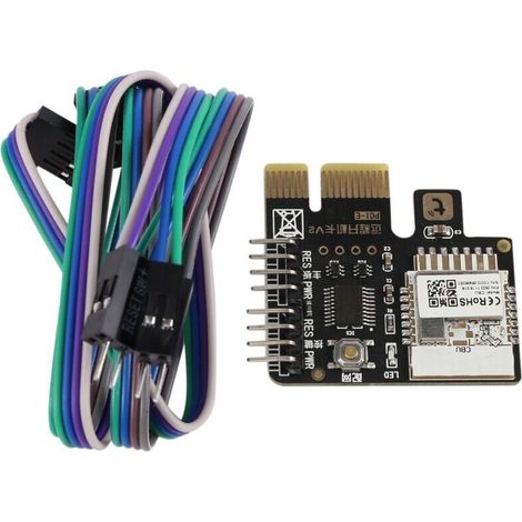 Interrupteur de Réinitialisation d'Alimentation WiFi pour PC Carte PCIe Mini (1/4)