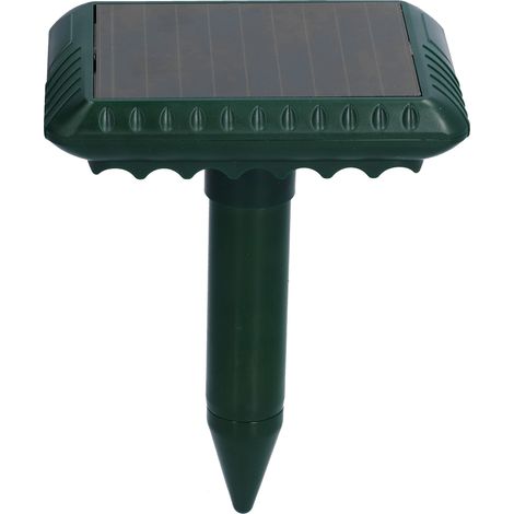 Ultraschall-Mäusevertreiber, solarbetriebener Tierabwehrer für Garten, Park, Bauernhof und Obstplantage (1/5)