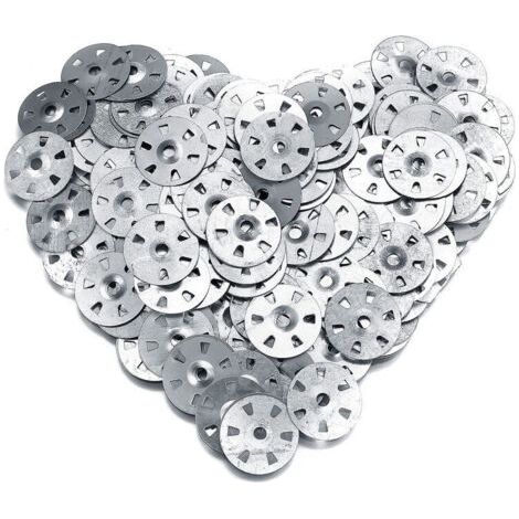 Rondelles de fixation 100 Inox pour panneaux prêts à carreler，