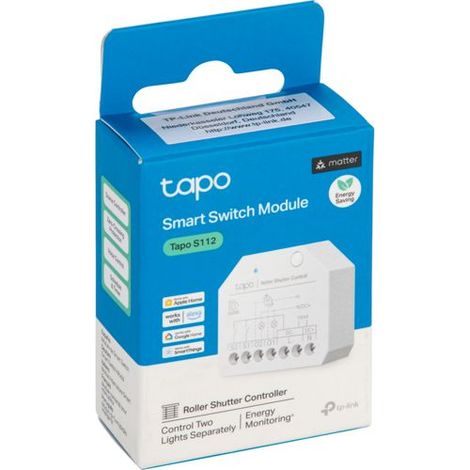 Intelligentes Schaltmodul tp-link tapo s112 Bluetooth Steuerung Energie