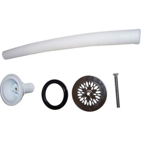 Kit troppopieno rotondo diametro 70 per sifone 0411514