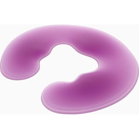 Oreiller en Silicone U Forme pour Massage Visage et Cou, Réutilisable et Lavable, pour Centres et Salons de Massage, Coussin Confortable pour Détente (1/5)