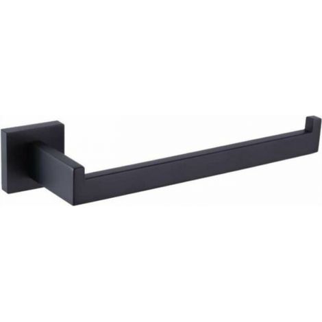 Bathroom Hook Matte Black Towel Rack for Bathroom Stainless Steel Towel Ring Heavy Duty Towel Holder Stand