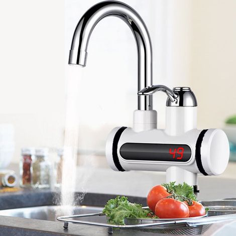 Robinet de salle de bain et de cuisine avec affichage numérique LED (1/5)