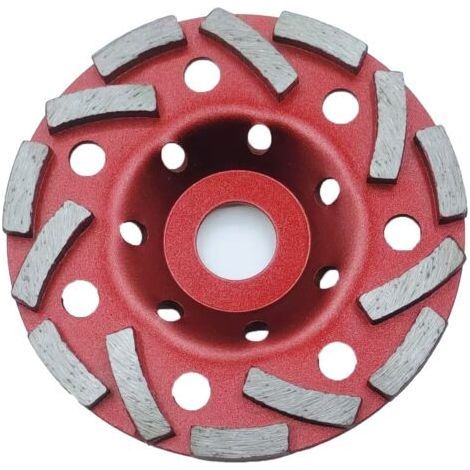 Meule Diamantée 125 mm x 22,23 mm Disque Abrasif Diamanté Extra Speed pour Béton, Granit, Pierre, Maçonnerie, Marbre, Plâtre (1/4)