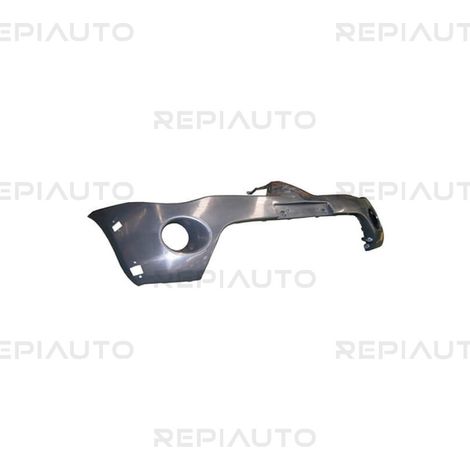 Pare-choc avant noir avec trous moulure d'aile 4WD Mitsubishi L200 Pick-Up KAT-KBT phase 1 2005-2010