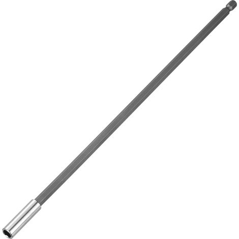 Porte-embout à changement rapide 1/4" 300 mm de long 1 pièce (1/5)
