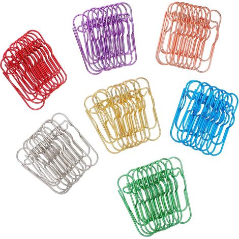 SHERCHPRY Clips métalliques pour stylos et cahiers, porte-crayons (1/5)