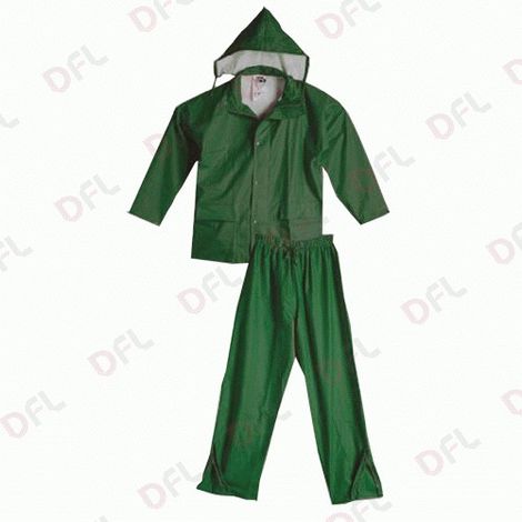 Veste de costume et pantalon de travail A tanche A  la pluie taille XL vert