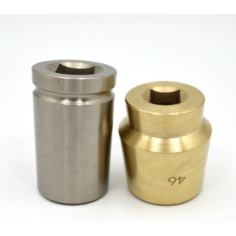 Bussola antiscintilla 17 mm 1/2 bronzo all'alluminio