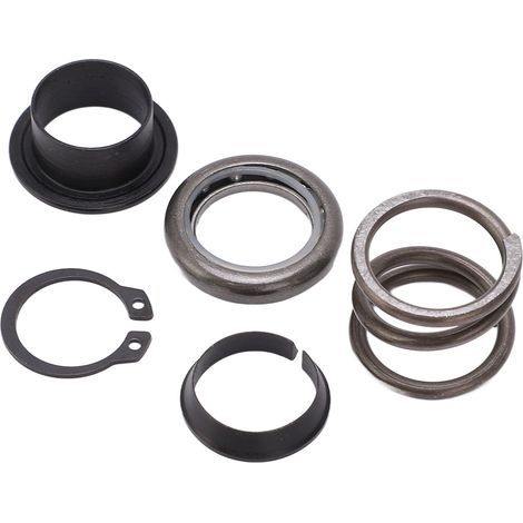 Kit de roulement supérieur de colonne de direction F4DZ 3517 A, bague intérieure, douille, ressort, circlip, remplacement pour Ford (1/5)