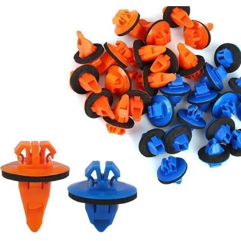 Garniture Revêtement intérieur X Clips retenue voiture pour Toyota Tacoma RAV4 Highlander FJ Cruiser 4Runner 30Pcs (1/5)
