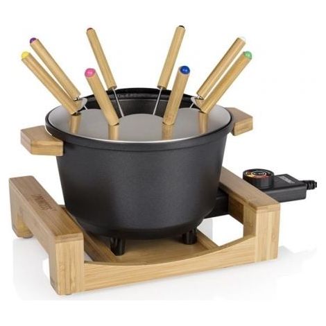 Princess 173025 Fondue Pure Negro 1.5 L 8 Personas
