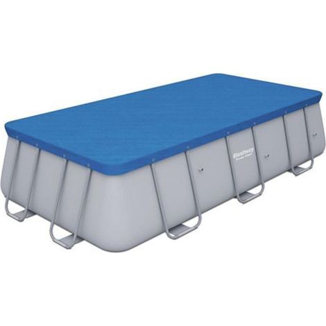 Telo di ricambio per copertura piscina rettangolare con telaio Bestway e Intex -640 x 275 cm (1/4)