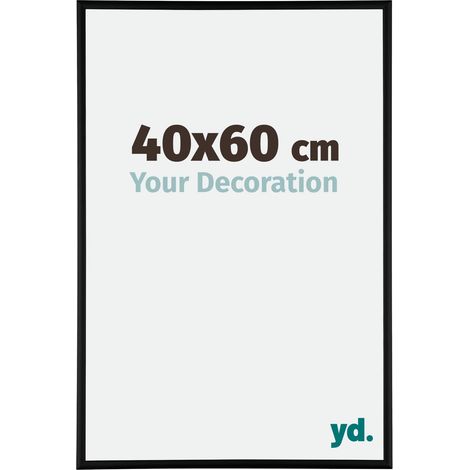 yd. - Cadre photo 40x60 - Noir Mat - Aluminium - Kent (1/5)