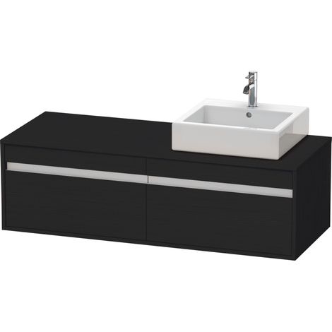 Duravit Ketho consola mueble bajo lavabo, suspendido,