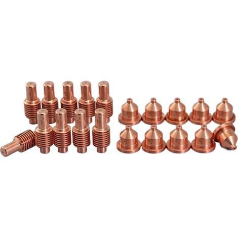 Électrode à plasma 120573 et buse à plasma 120826 pour 40 ampères, pour torche de coupe au plasma, 20 pièces (1/5)