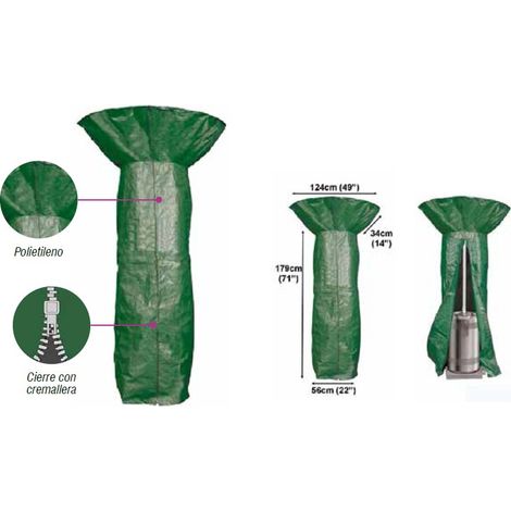 Housse en polyéthylène pour chauffage de terrasse à gaz – référence MT01568  Offre exclusive