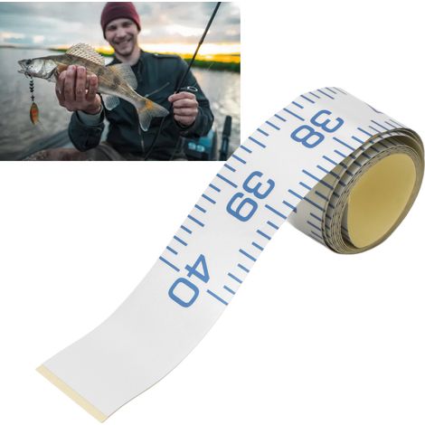 Règle de Pêche Adhésive Étanche 40 Pouces pour Mesurer les Poissons (1/5)